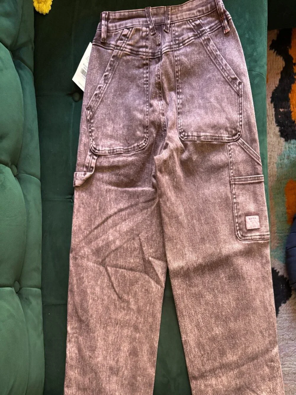 Ripton Women's Utility Jeans in Putty, 27x28 - Picture 6 of 7